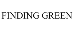 FINDING GREEN trademark