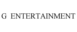 G ENTERTAINMENT trademark