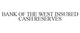 BANK OF THE WEST INSURED CASH RESERVES trademark