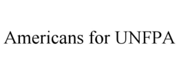 AMERICANS FOR UNFPA trademark