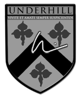 UNDERHILL VIVITE ET AMATE SEMPER SUSPICIENTOS trademark