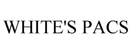 WHITE'S PACS trademark