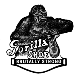 GORILLA SHOE BRUTALLY STRONG trademark