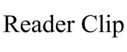 READER CLIP trademark