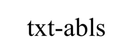 TXT-ABLS trademark