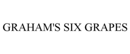 GRAHAM'S SIX GRAPES trademark