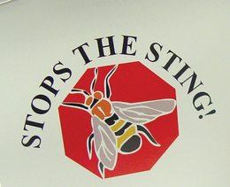 STOPS THE STING! trademark