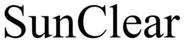 SUNCLEAR trademark