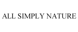 ALL SIMPLY NATURE trademark