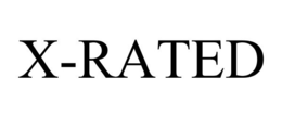 X-RATED trademark