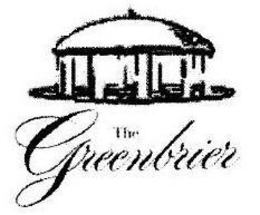 THE GREENBRIER trademark