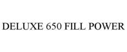 DELUXE 650 FILL POWER trademark