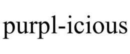 PURPL-ICIOUS trademark