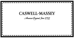 CASWELL-MASSEY AMERICA'S ORIGINAL SINCE 1752 trademark