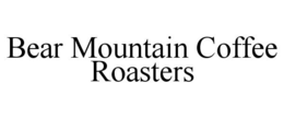 BEAR MOUNTAIN COFFEE ROASTERS trademark