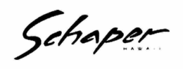 SCHAPER HAWAII trademark