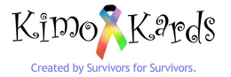 KIMO KARDS CREATED BY SURVIVORS FOR SURVIVORS. trademark