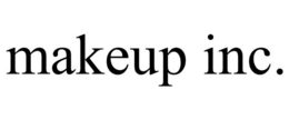 MAKEUP INC. trademark