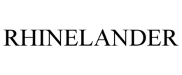 RHINELANDER trademark