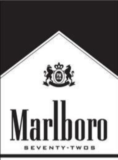 MARLBORO SEVENTY-TWOS PM USA trademark