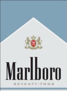 MARLBORO SEVENTY-TWOS PM USA trademark