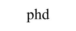 PHD trademark