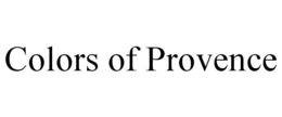 COLORS OF PROVENCE trademark