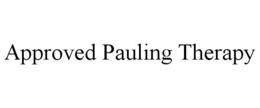 APPROVED PAULING THERAPY trademark