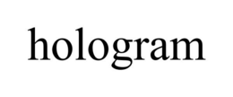 HOLOGRAM trademark