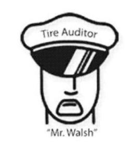 TIRE AUDITOR "MR. WALSH" trademark