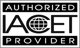 AUTHORIZED IACET PROVIDER trademark