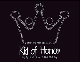 KID OF HONOR LOYALTY TRUST RESPECT NO TATTLETELLING trademark