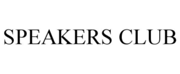 SPEAKERS CLUB trademark