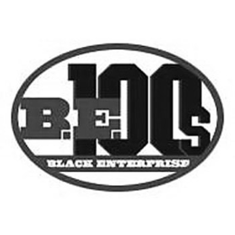B.E. 100S BLACK ENTERPRISE trademark