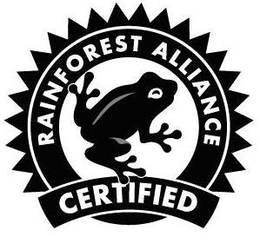 RAINFOREST ALLIANCE CERTIFIED trademark