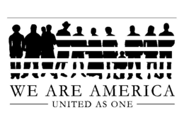 WE ARE AMERICA UNITED AS ONE trademark