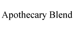 APOTHECARY BLEND trademark