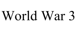 WORLD WAR 3 trademark