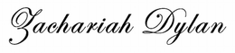ZACHARIAH DYLAN trademark