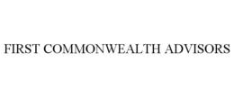 FIRST COMMONWEALTH ADVISORS trademark