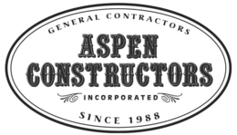 ASPEN CONSTRUCTORS INCORPORATED GENERALCONTRACTORS SINCE 1988 trademark