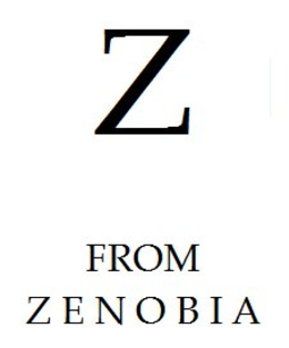 Z FROM ZENOBIA trademark