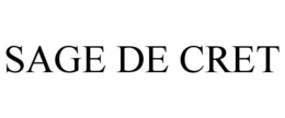 SAGE DE CRET trademark