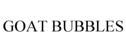 GOAT BUBBLES trademark
