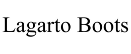 LAGARTO BOOTS trademark