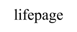 LIFEPAGE trademark