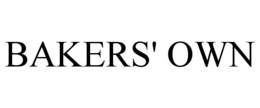 BAKERS' OWN trademark