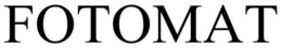 FOTOMAT trademark
