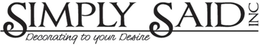 SIMPLY SAID INC DECORATING TO YOUR DESIRE trademark