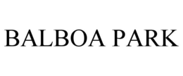 BALBOA PARK trademark